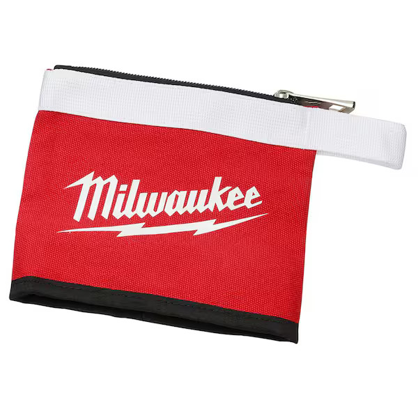 Milwaukee 14 in., 8 in. and 6 in. Multi-Size Zipper Tool Bags in Red (3-Pack)