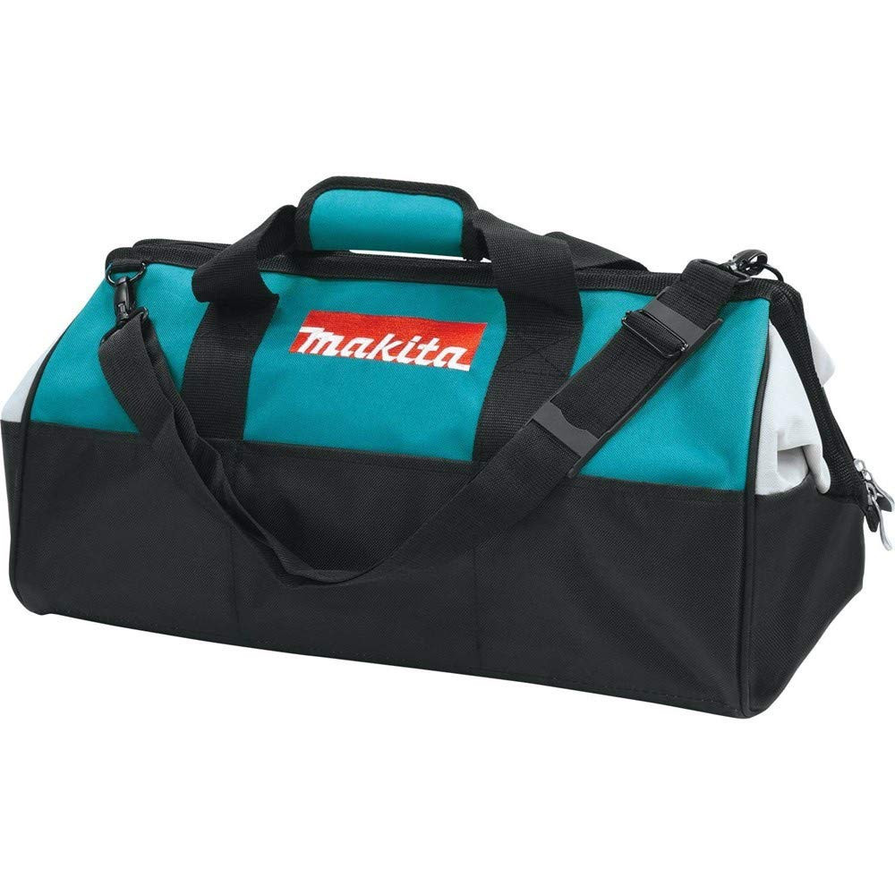21 Inch Black Blue Portable Tool Box Durable Industrial Fabric with Pockets