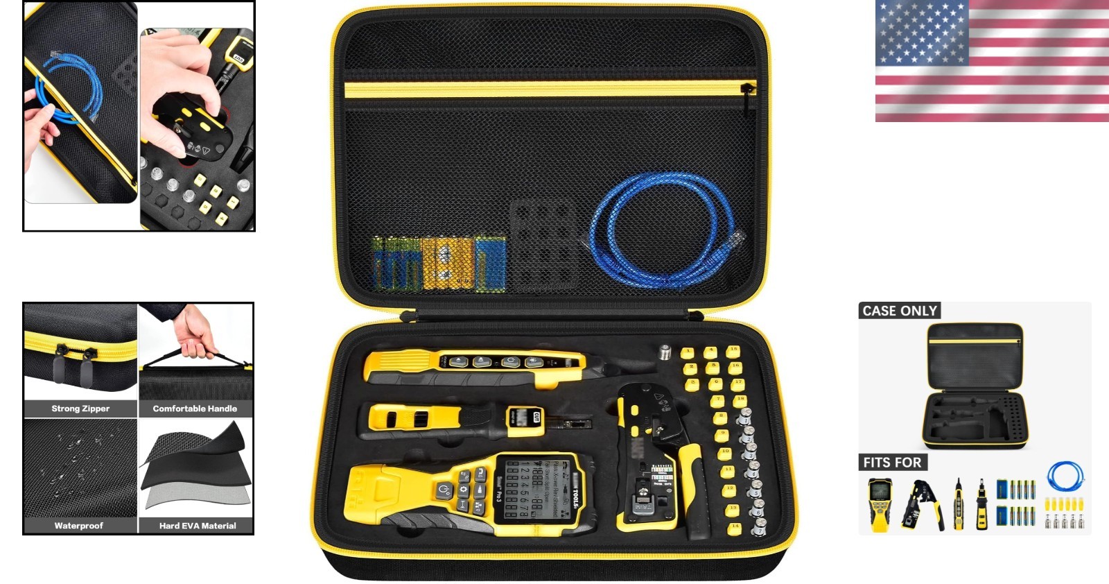 Klein Ethernet Tester Travel Case – Tool Storage Solution