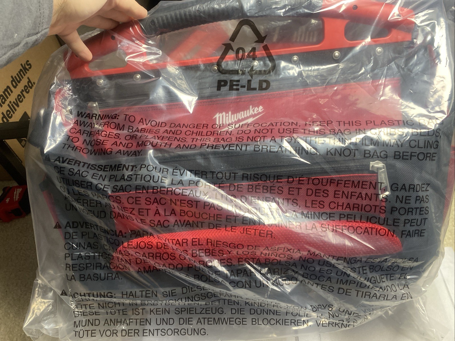 Milwaukee 48-22-8320 Ballistic Impact-Resistant 20″ Packout Tote Organizer