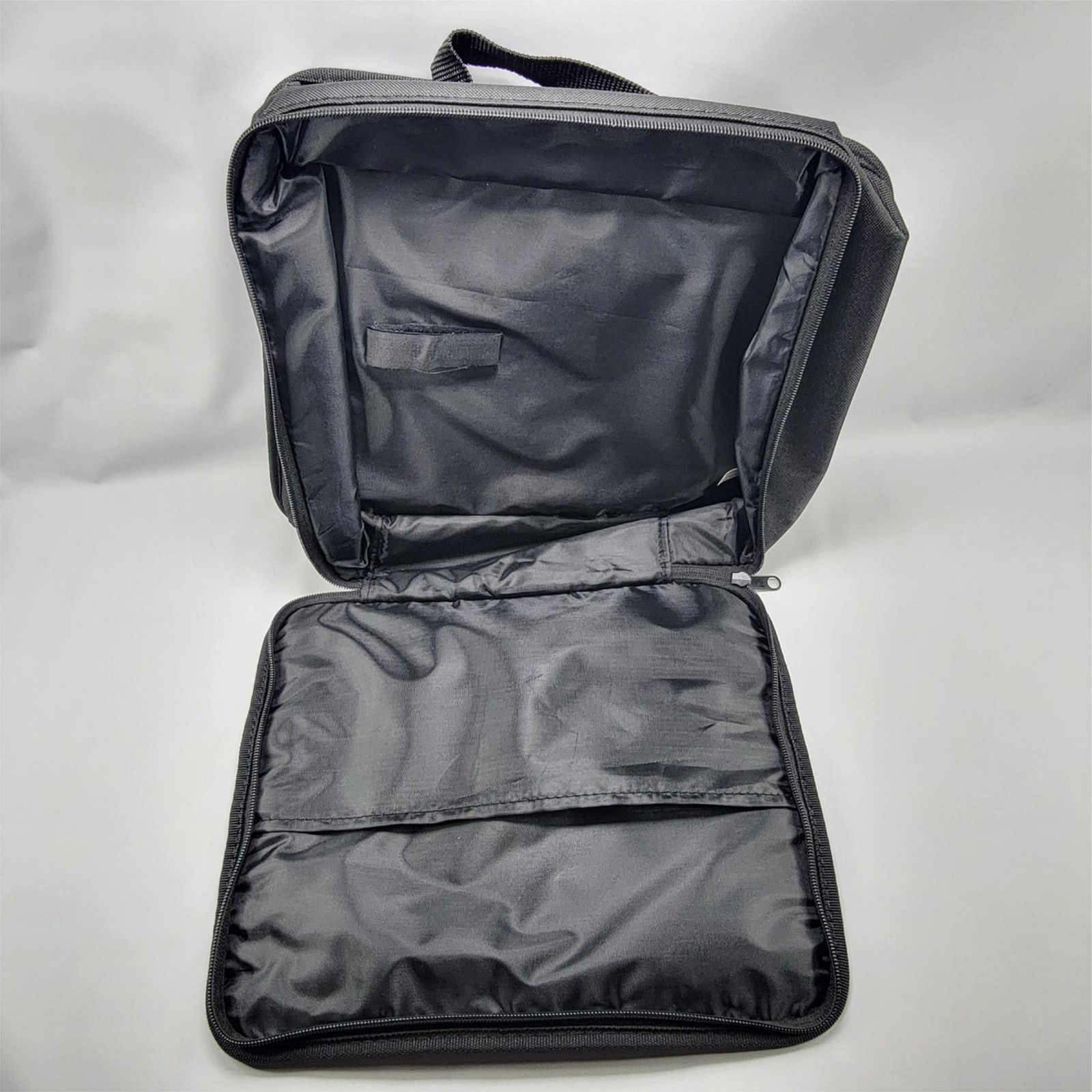 Bosch Power Tools OEM Nylon Tote Bag Black Blue Square 10.5″x12″x2″