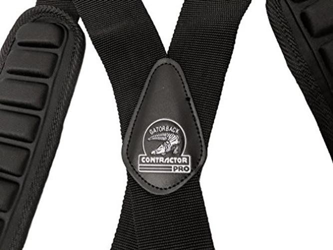 B606 Molded Air Channel Suspenders w/Spring Hooks. Extreme Comfort and