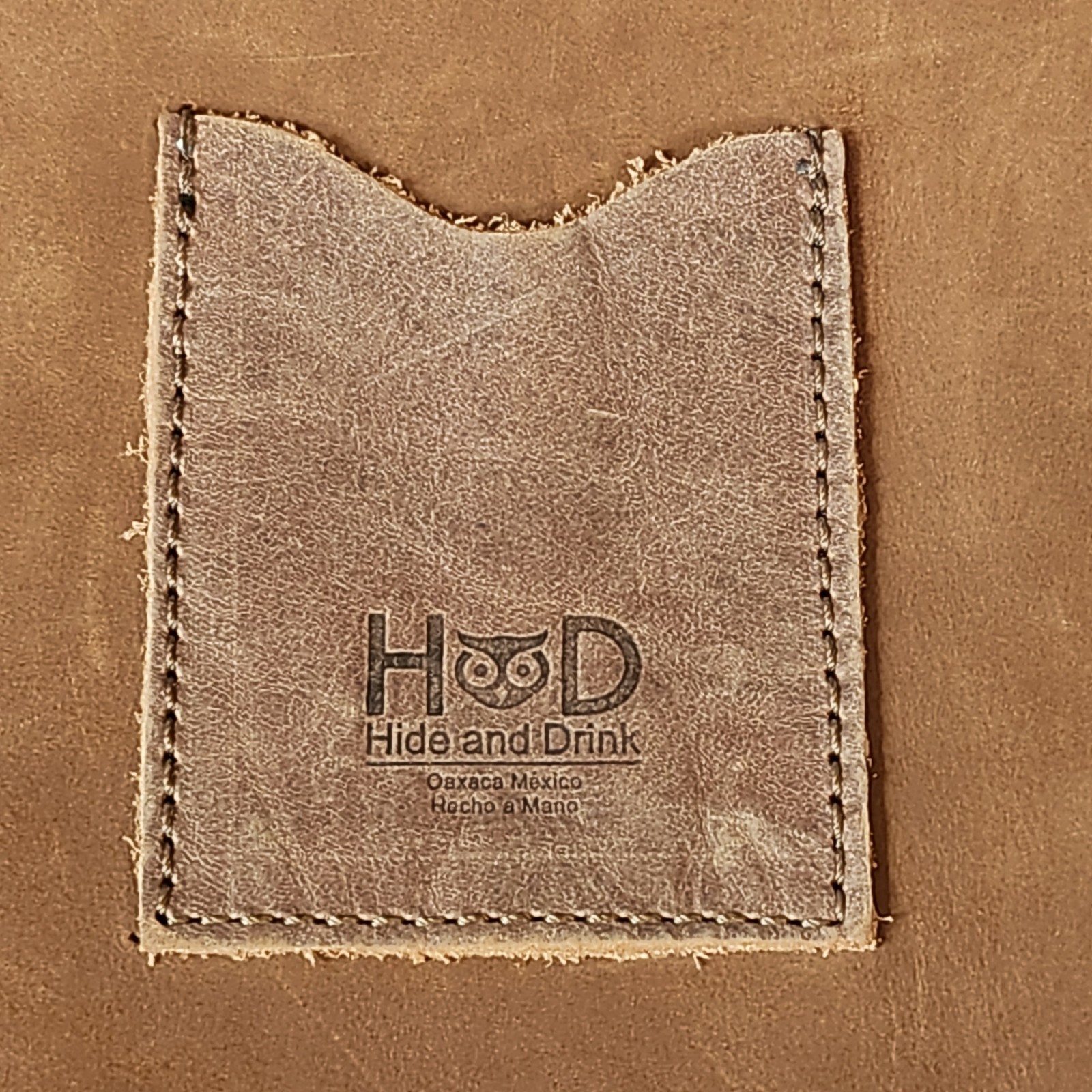 Hide & Drink Rustic Small Suede Tool Roll Up Bag 14 Slots and Pouch 14″ × 9″
