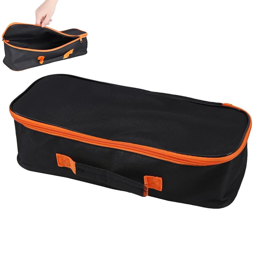 Open Top Tool Tote,Wide Mouth Open Power & Hand Tools Bags Organizer for Men …