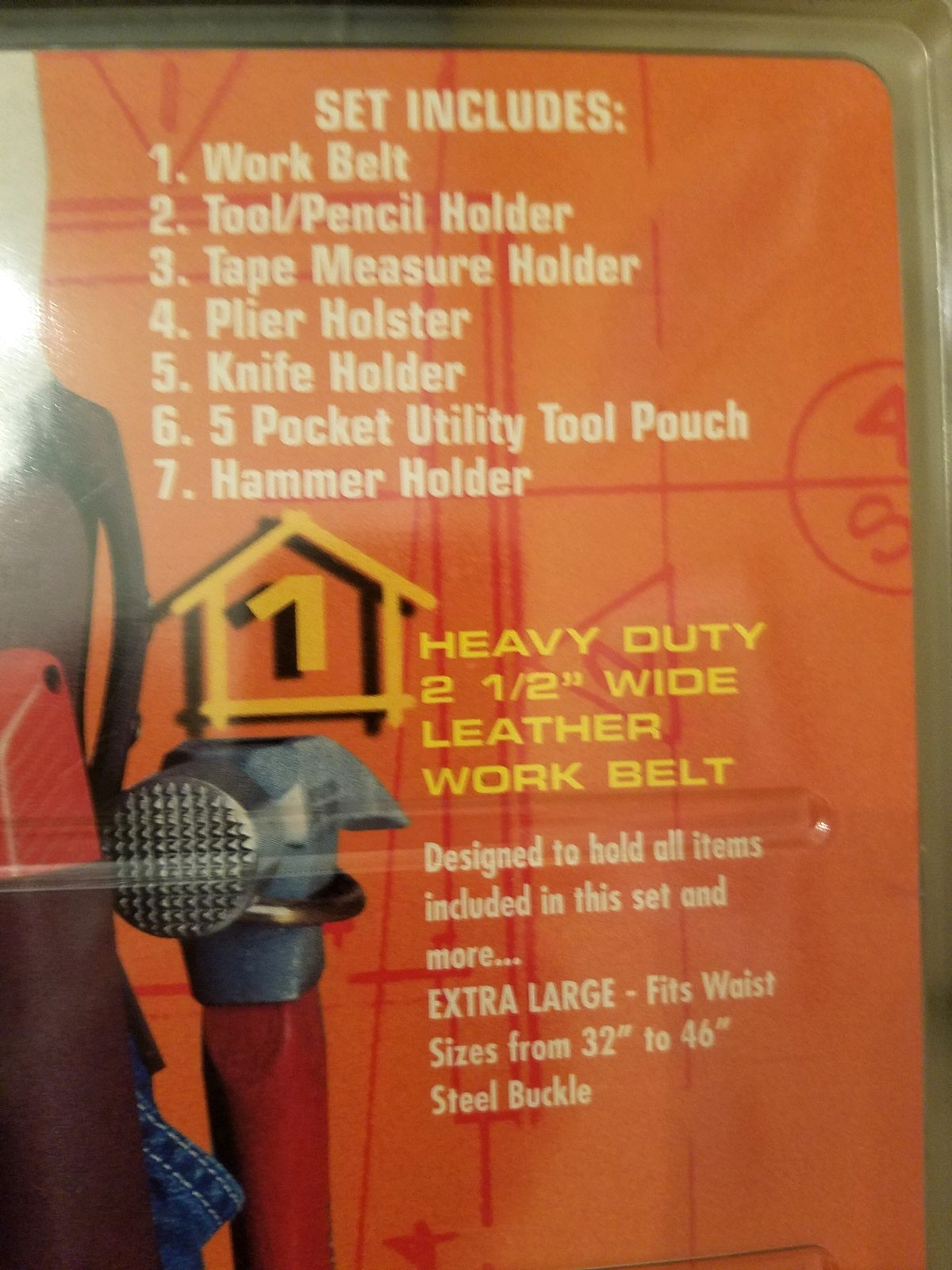 NWT Saddle Mate Leather Tool Belt Set 32-46″