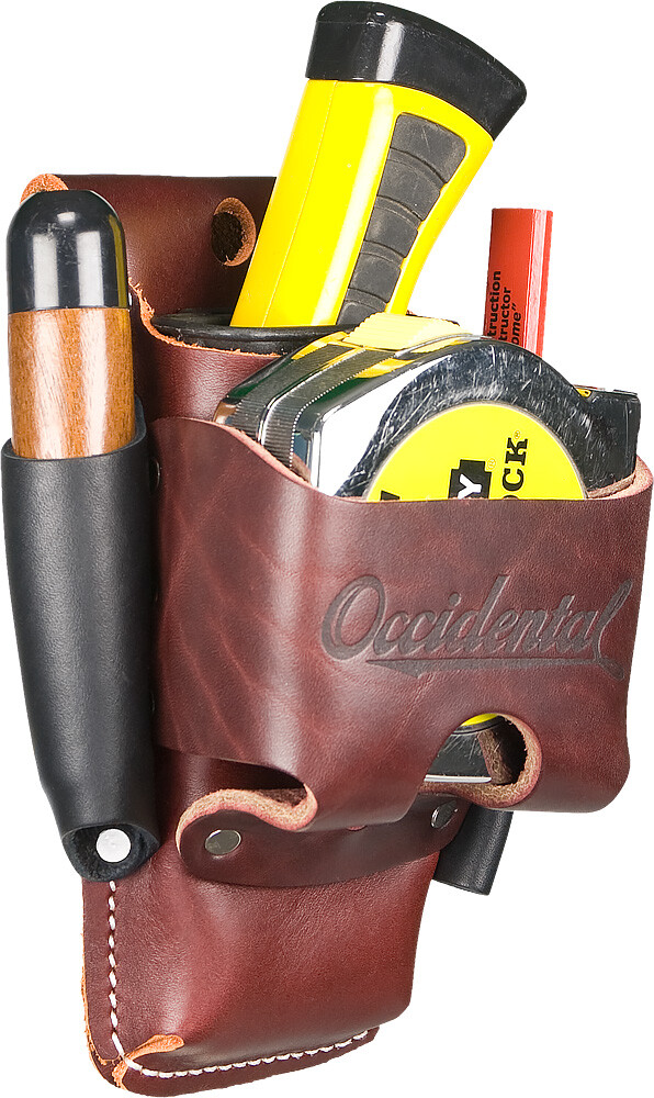Occidental Leather 5522 Belt Worn 4 in 1 Tool/Tape Holder MADE IN USA