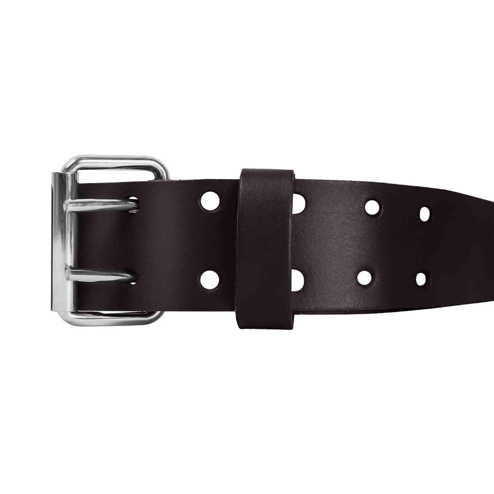 Heavy Duty Leather Tool Belt 2″ Wide – Top Grain Construction for Work & Trades