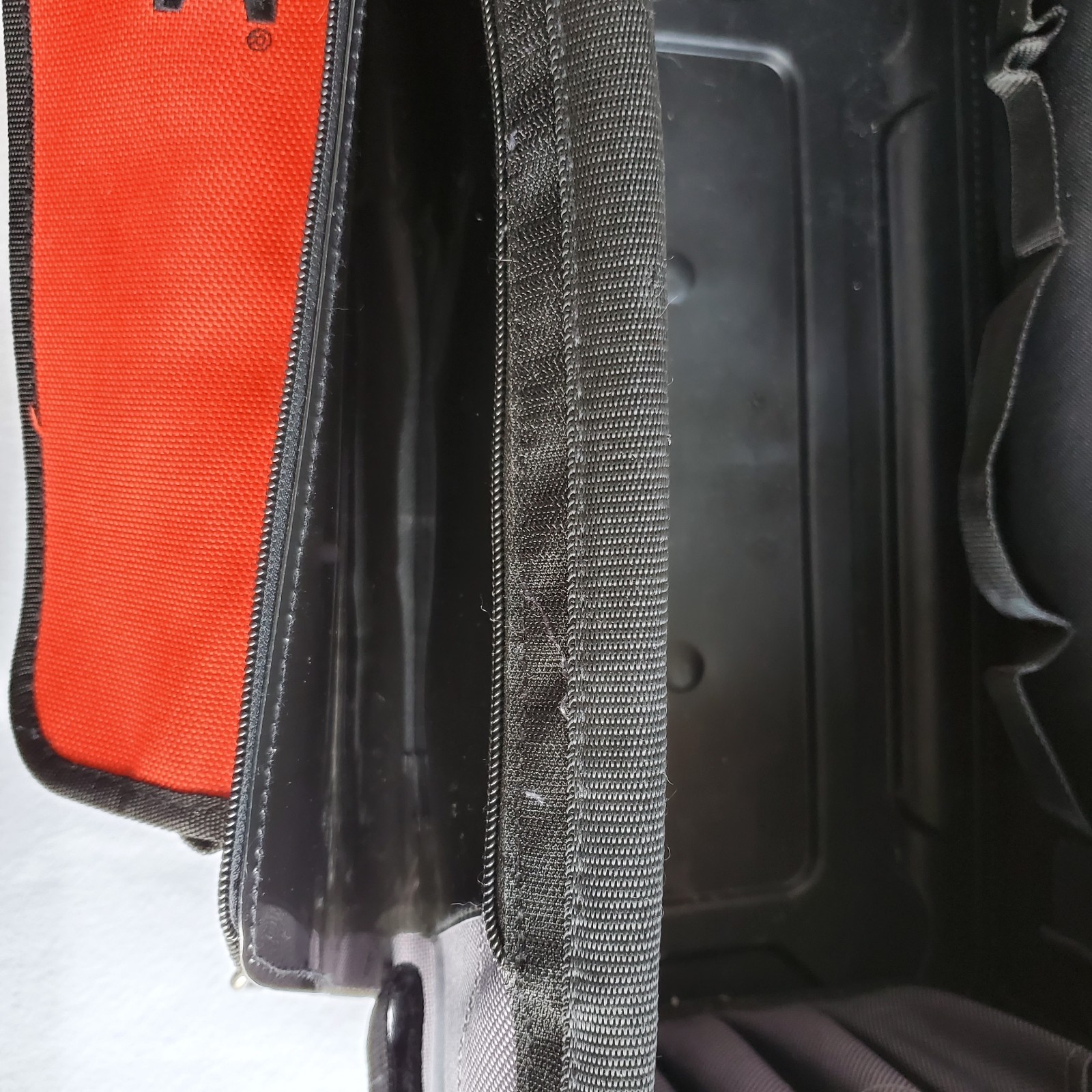 Proto J120TB Open Tote 10 Pocket Tool Bag Large 20″ x 11″ x 15″ Red & Gray LOOK