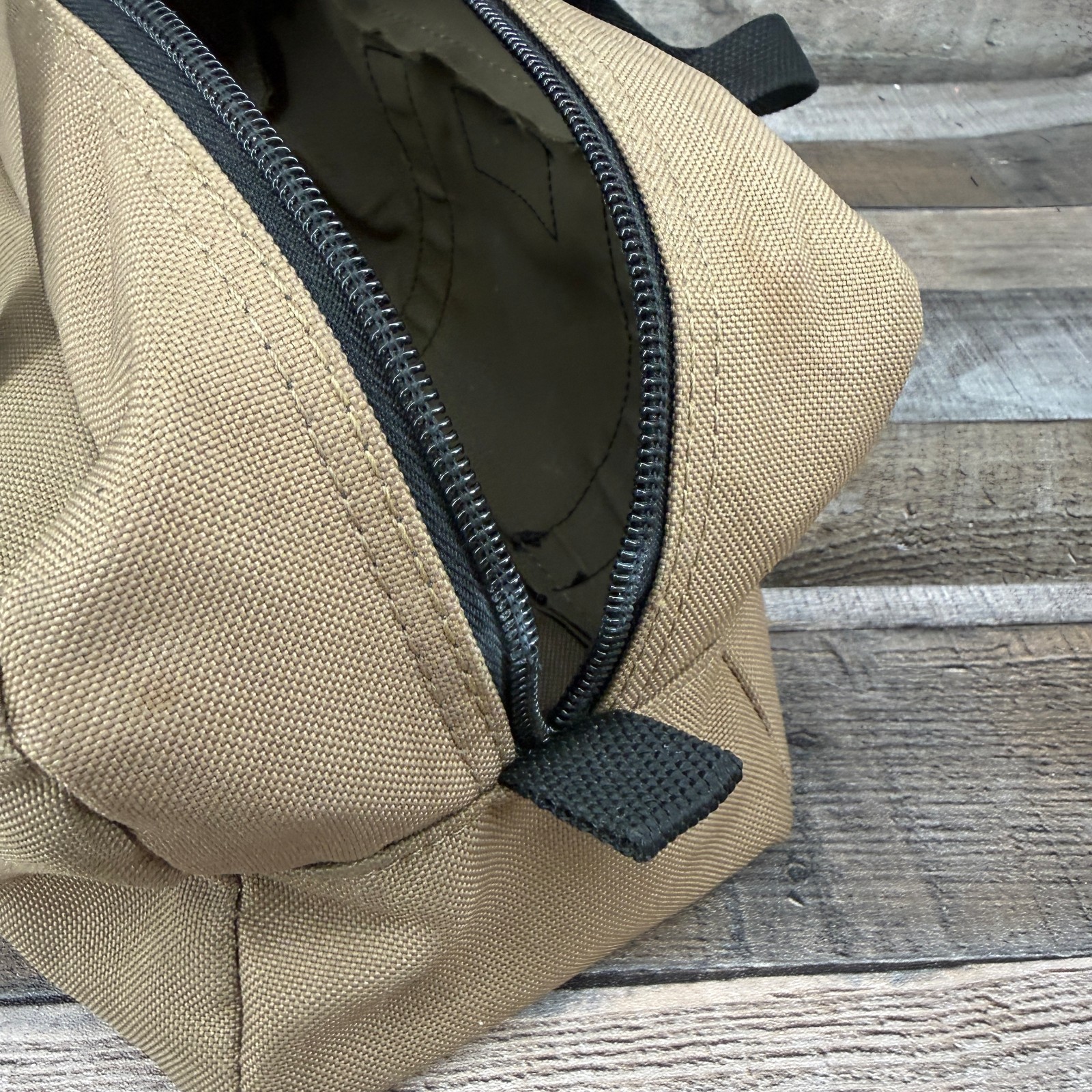 CLC Custom Leathercraft 1107 Utility Tote Missing Zipper