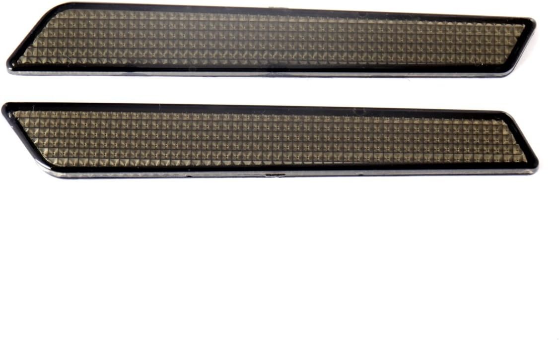 Saddlebag Outer Lid Hinge Latch Covers for Harley Touring Black