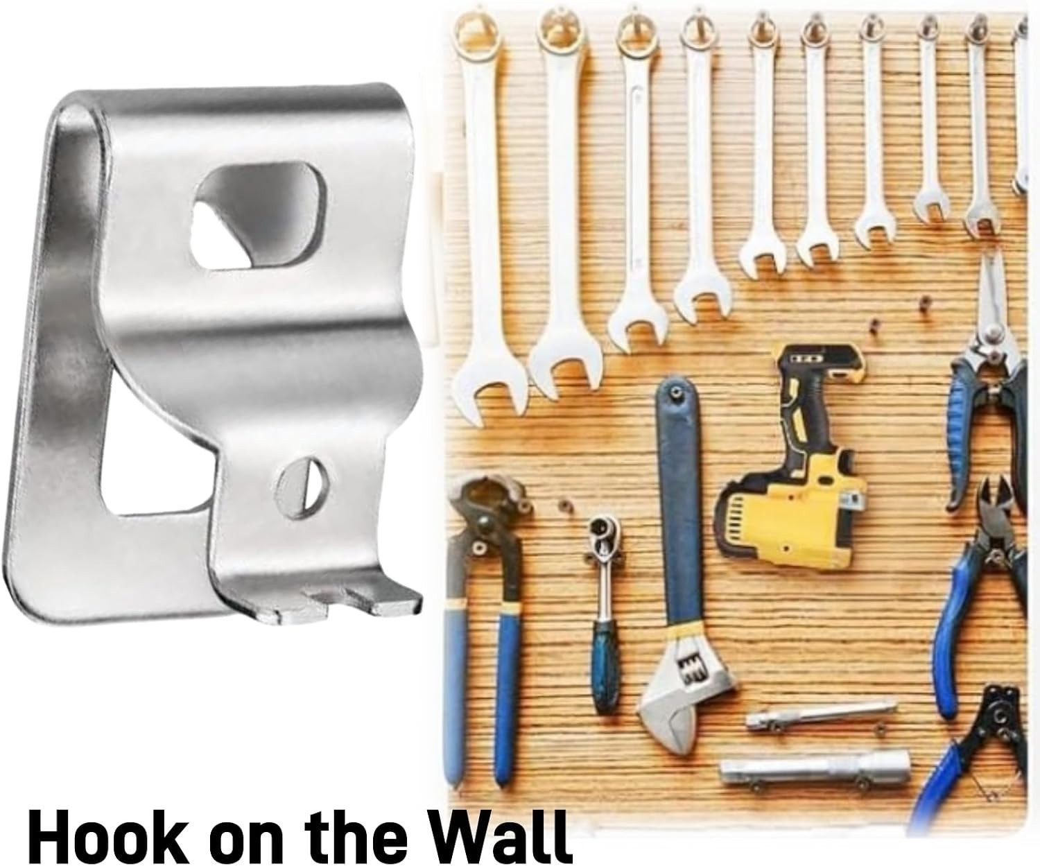 12-Pack Stainless Steel Belt Clips for DeWalt 20V Tools – Easy Installation