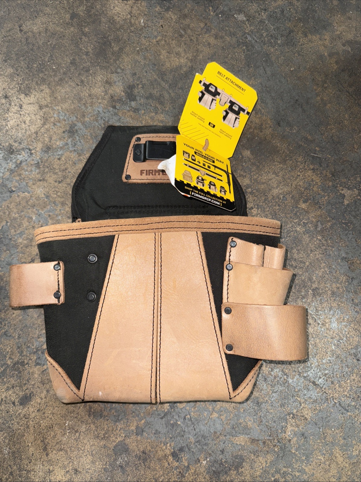 Leather And Nylon Tool Belts For Men Framer’s Carpenter Electrician Leather Belt