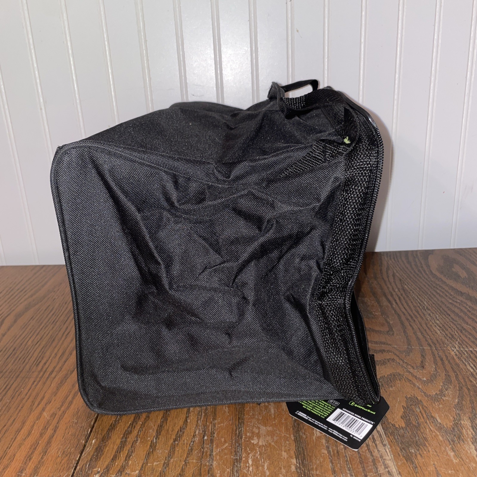 15 Inch Black Portable Tool Bag Heavy Duty Organizer for Jobsite Tools