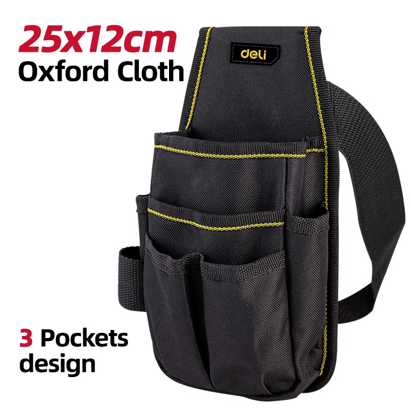 STEELITE 10″ Tool Belt Pouch Waist Bag Hardware Toolkit Work Organizer