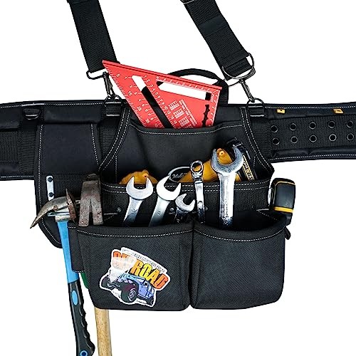 Tool Belt with Suspenders Tool Bag Supenders 5 Piece Framer Combo System