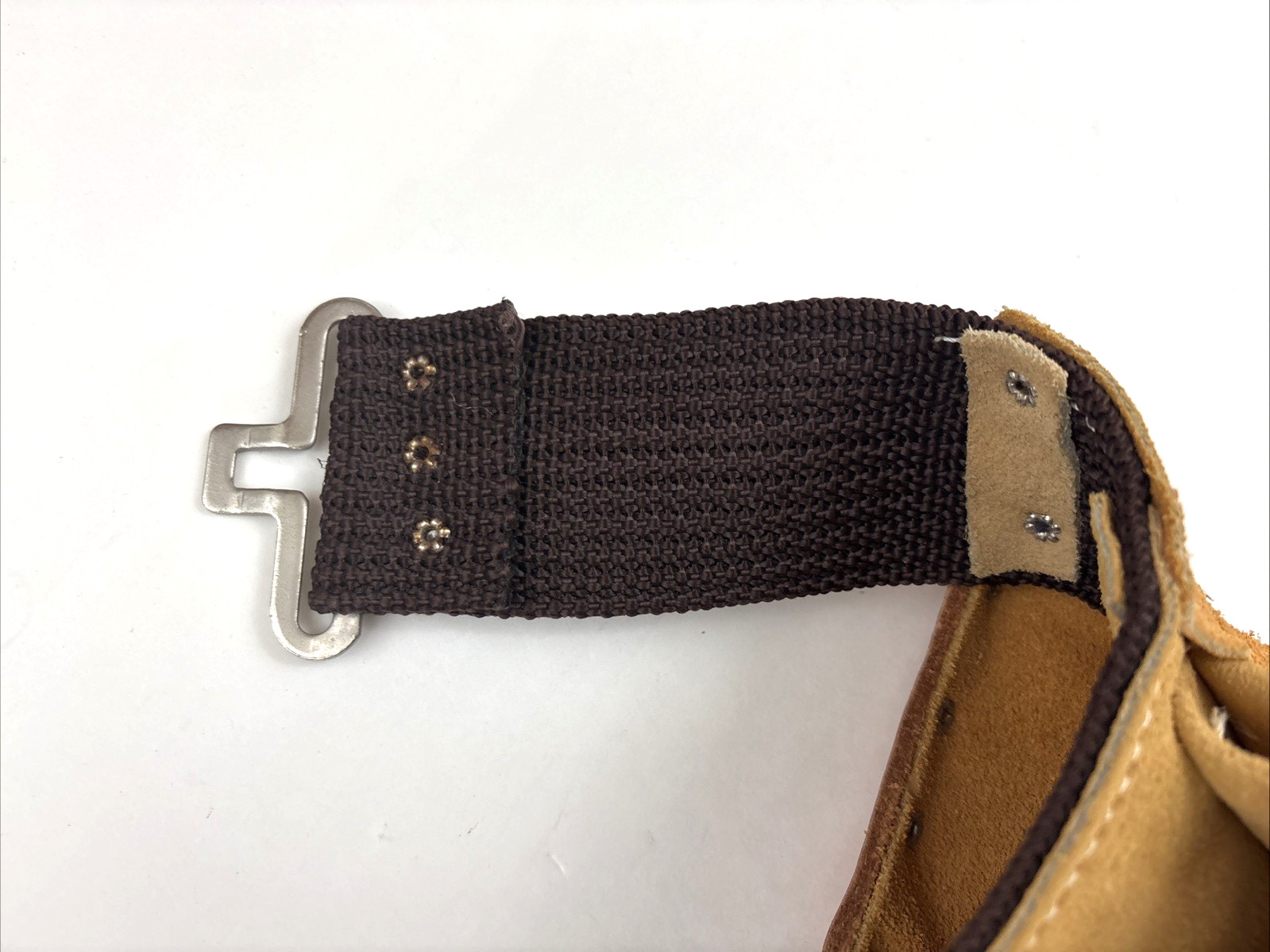 Carpenter LEATHER TOOL BELT/POUCH Custom Leathercraft CLC H427X Barely Used EUC