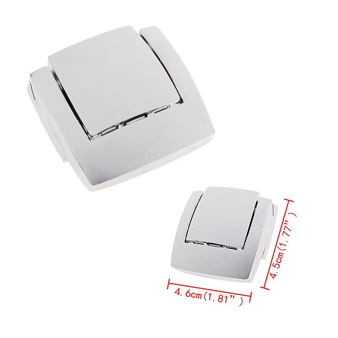 Chrome Tour Pack Pak Latches Fits for Harley Touring Street Electra Road Glid