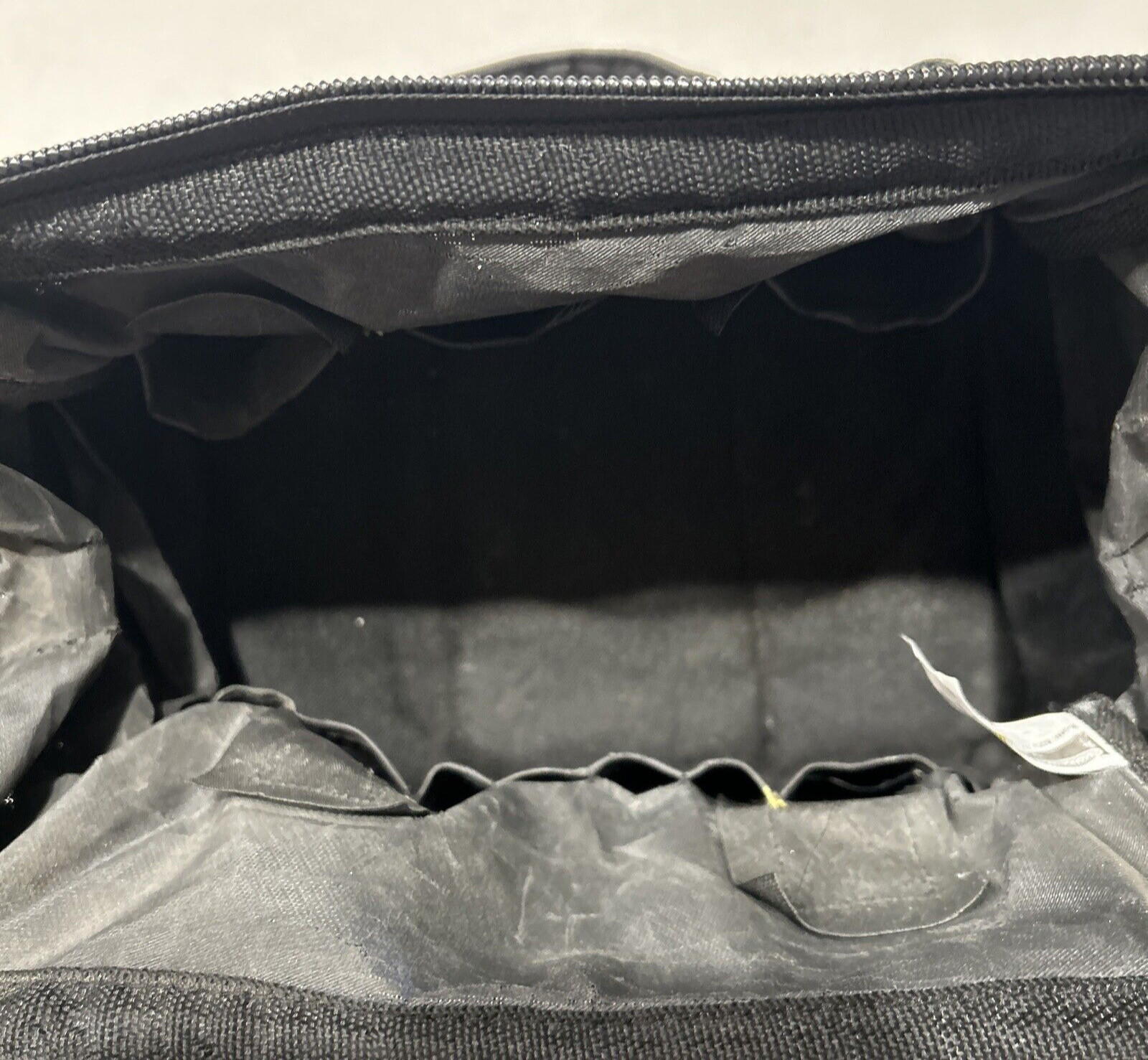 Voyager 12” Portable Tool Bag HANDY SIZE 15 Inside & 6 Outside Pockets BLACK ZIP