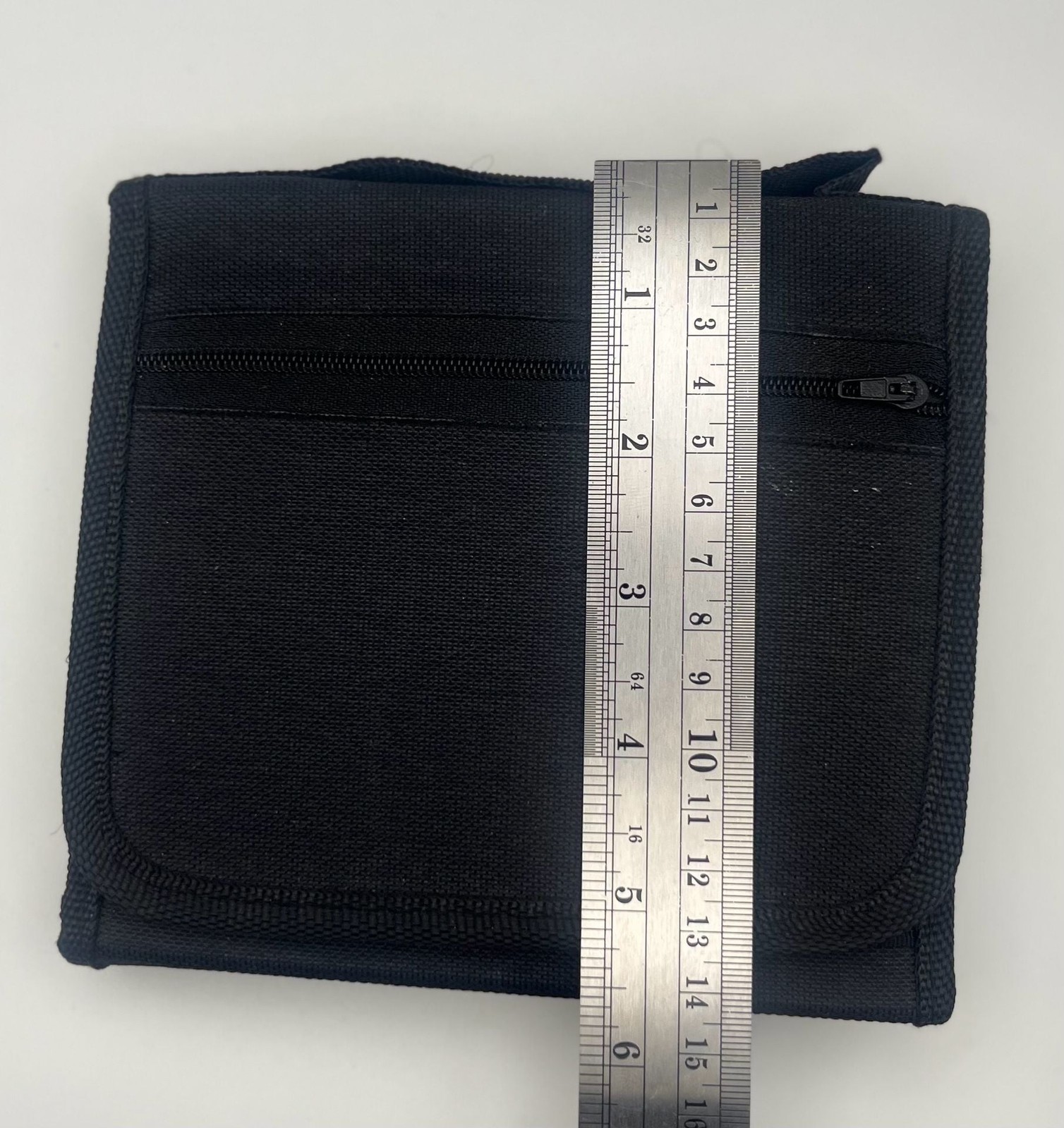 Black Nylon Precision Tool Organizer Pouch With Mixed Hand Tools (A