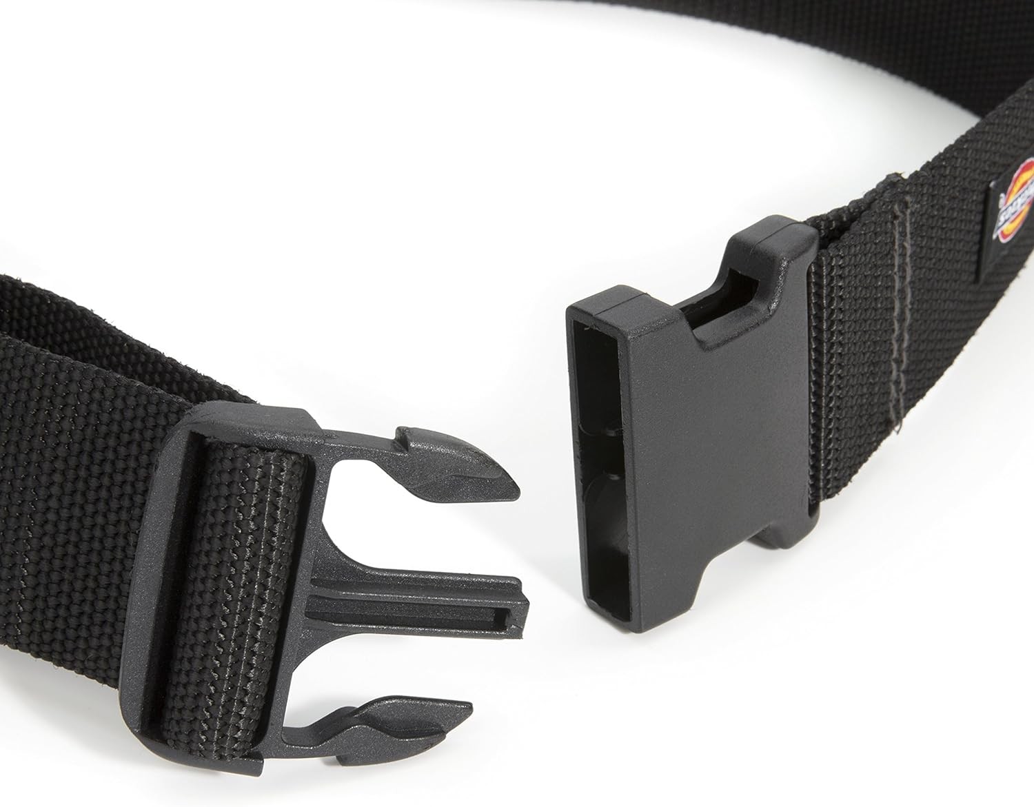 Dickies Heavy-Duty Work Belt, Holds Most Pouches, Clips, and Tool 20, Black