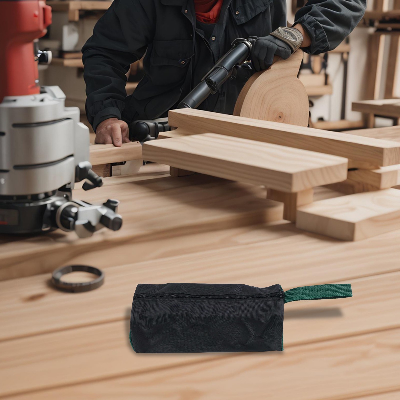 1680D Oxford Cloth Electrician Tool Bag for Indoor Outdoor Repair Tasks