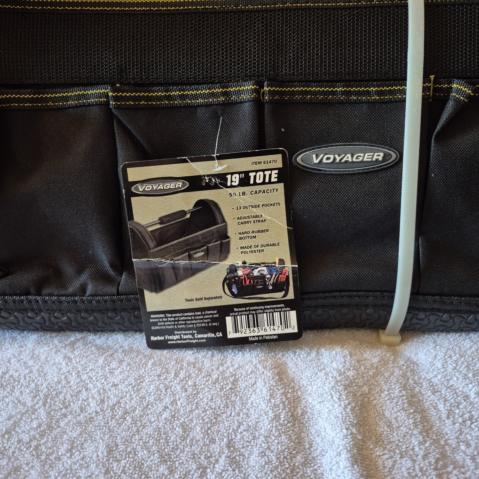 Voyager 19″ Tool Bag Tote 14 Pockets