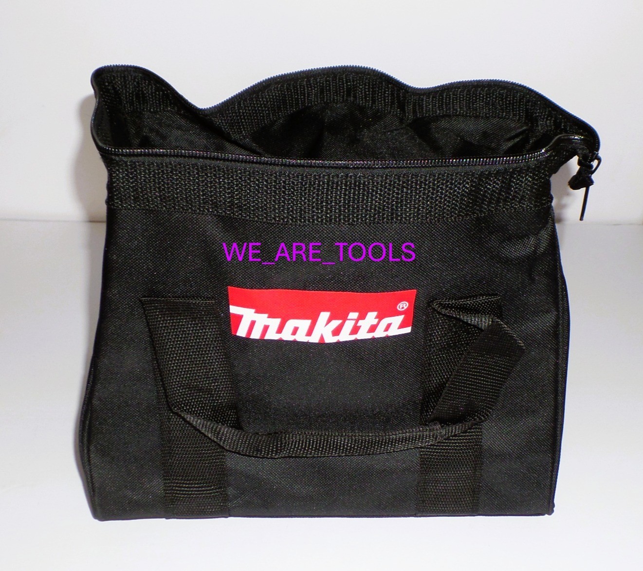 Makita BLACK 11″x 9″ x 11″ Tool Bag/Case with Handles For 18V Drill, Saw Strap