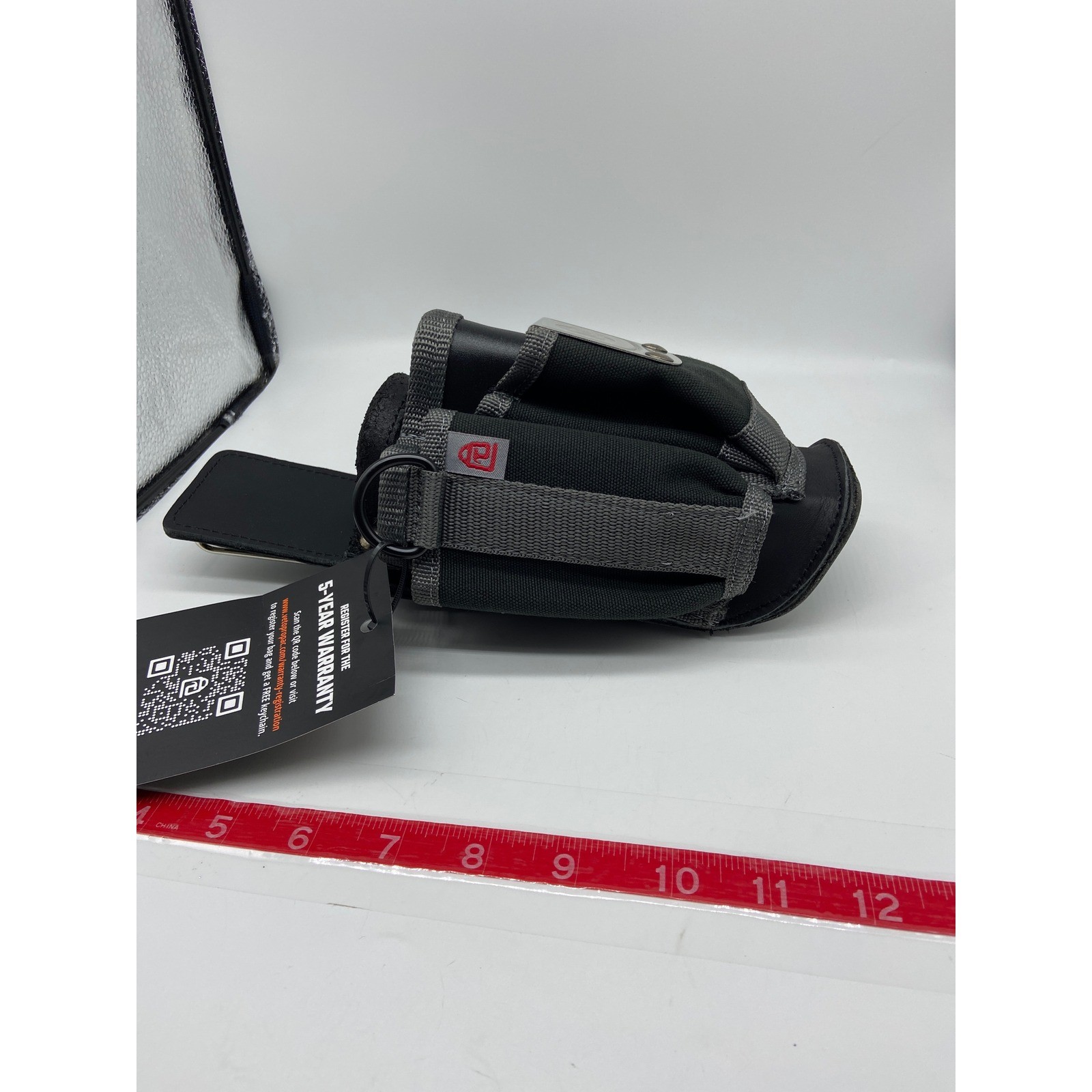 Veto Pro Pac MP1X Tool Pouch Black Gray Ballistic Nylon Compact Belt Organizer