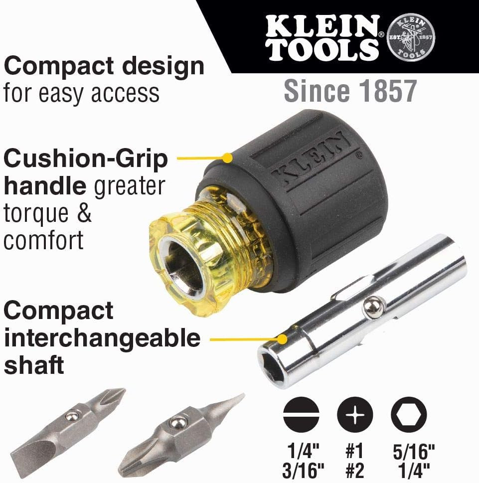 Klein Tools 2-Piece Tool Backpack & 11-in-1 Screwdriver Set Combo