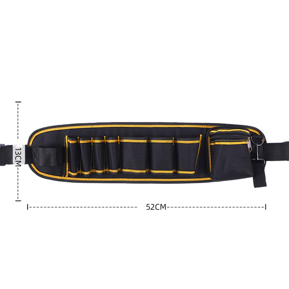 Sturdy Oxford Canvas Tool Carrier for Electricians with Adjustable Belt