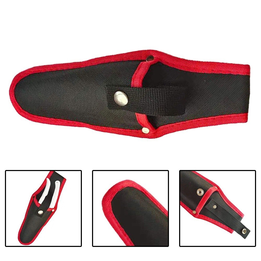 Garden Pruner Sheath 1PC 23x9cm/9.06×3.54inch Accessories Adjustable Black
