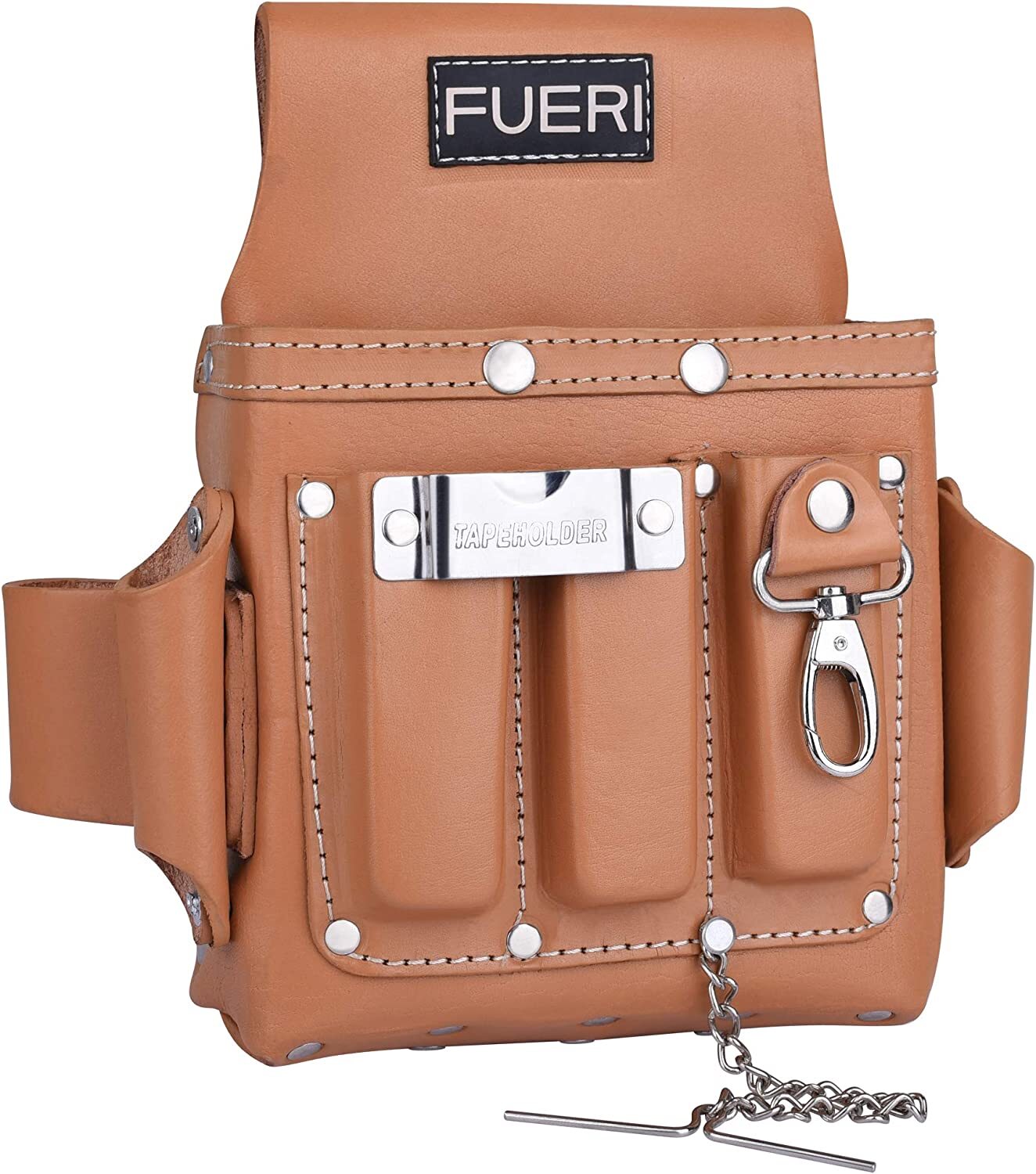 Leather Tool Pouch for carpenters electrical Tool bag for electricians Framers