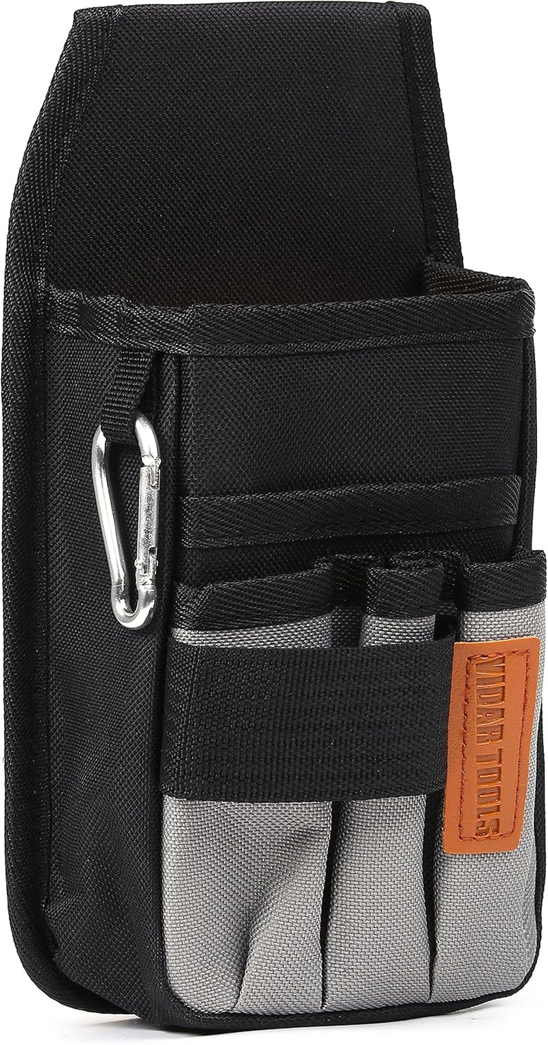 Small Tool Pouch with Belt Clip,Tool Belt Pouches,Electrician Tool Pouch.Mini Or