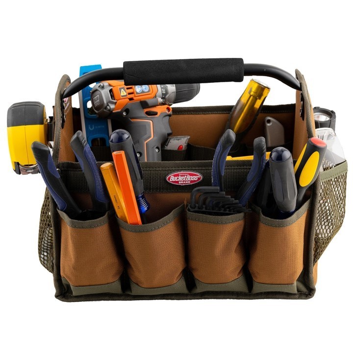Gatemouth Bucket Boss Tool Tote 12in