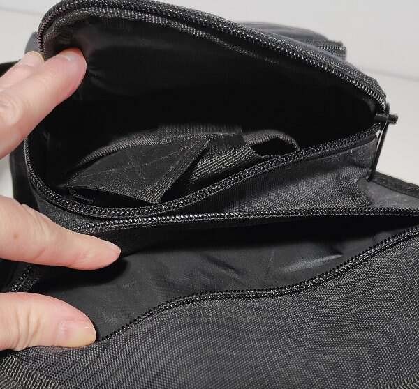Ranger Supply Room Chest Pack Crossbody Tool Bag Rugged Organzier Black