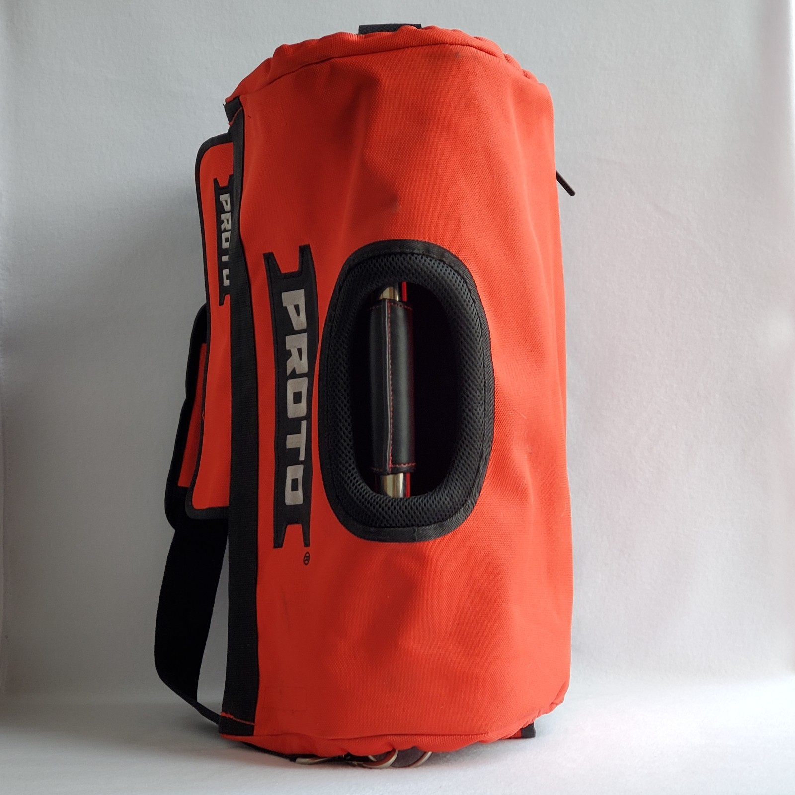 Proto J120TB Open Tote 10 Pocket Tool Bag Large 20″ x 11″ x 15″ Red & Gray LOOK
