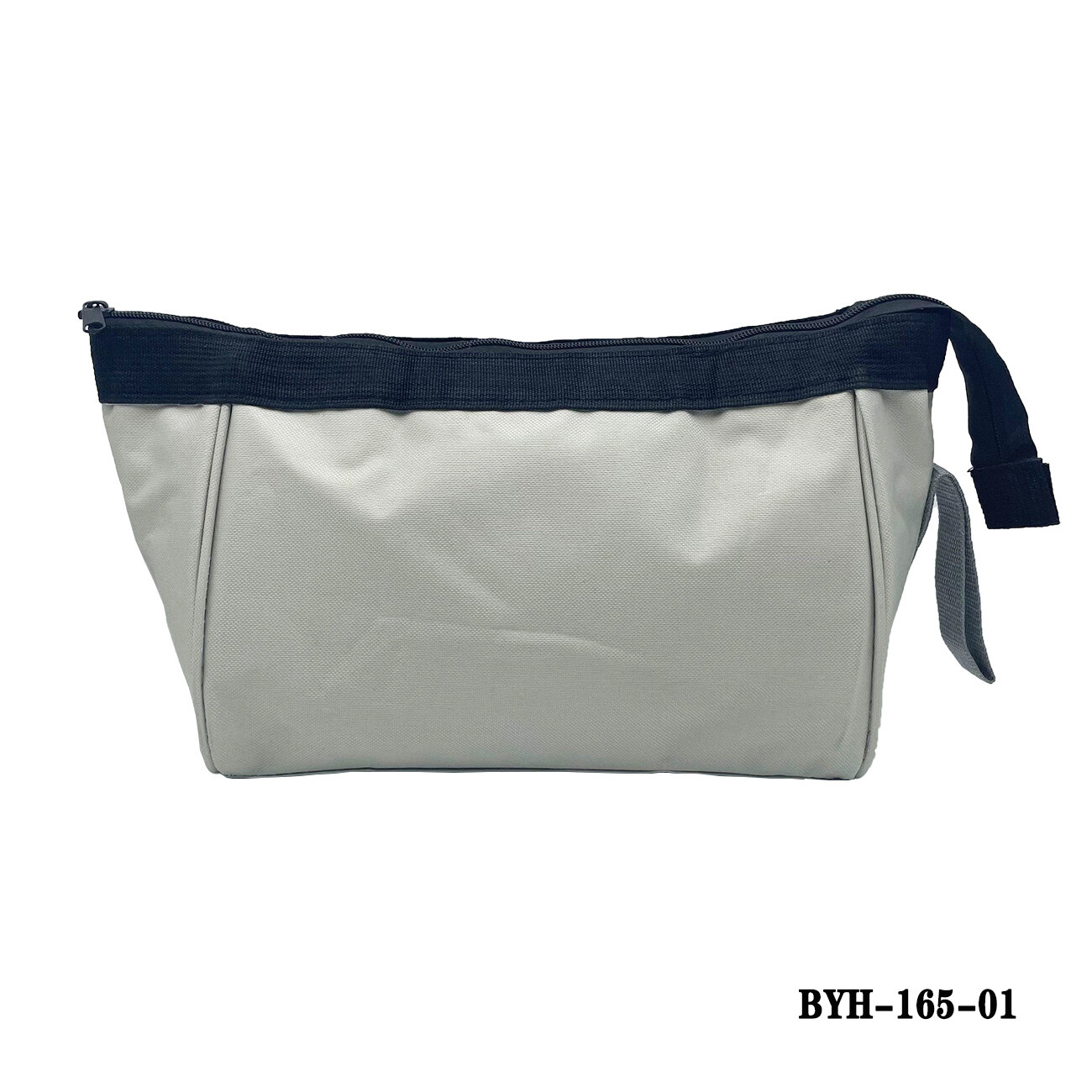 Heavy Duty Professional Tool Bag with Metal Zippers Wide Mouth Multi-Purpose Pro