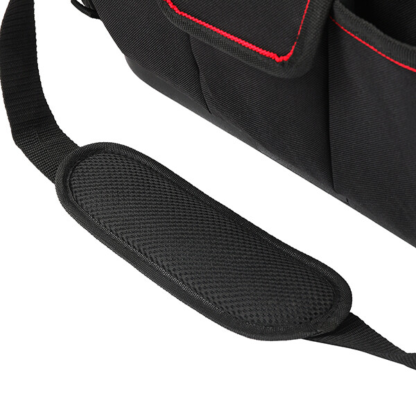 WORKPRO 16″ Wide Mouth Heavy Duty Tool Bag Tool Tote Storage 40Pocket Zipper Bag
