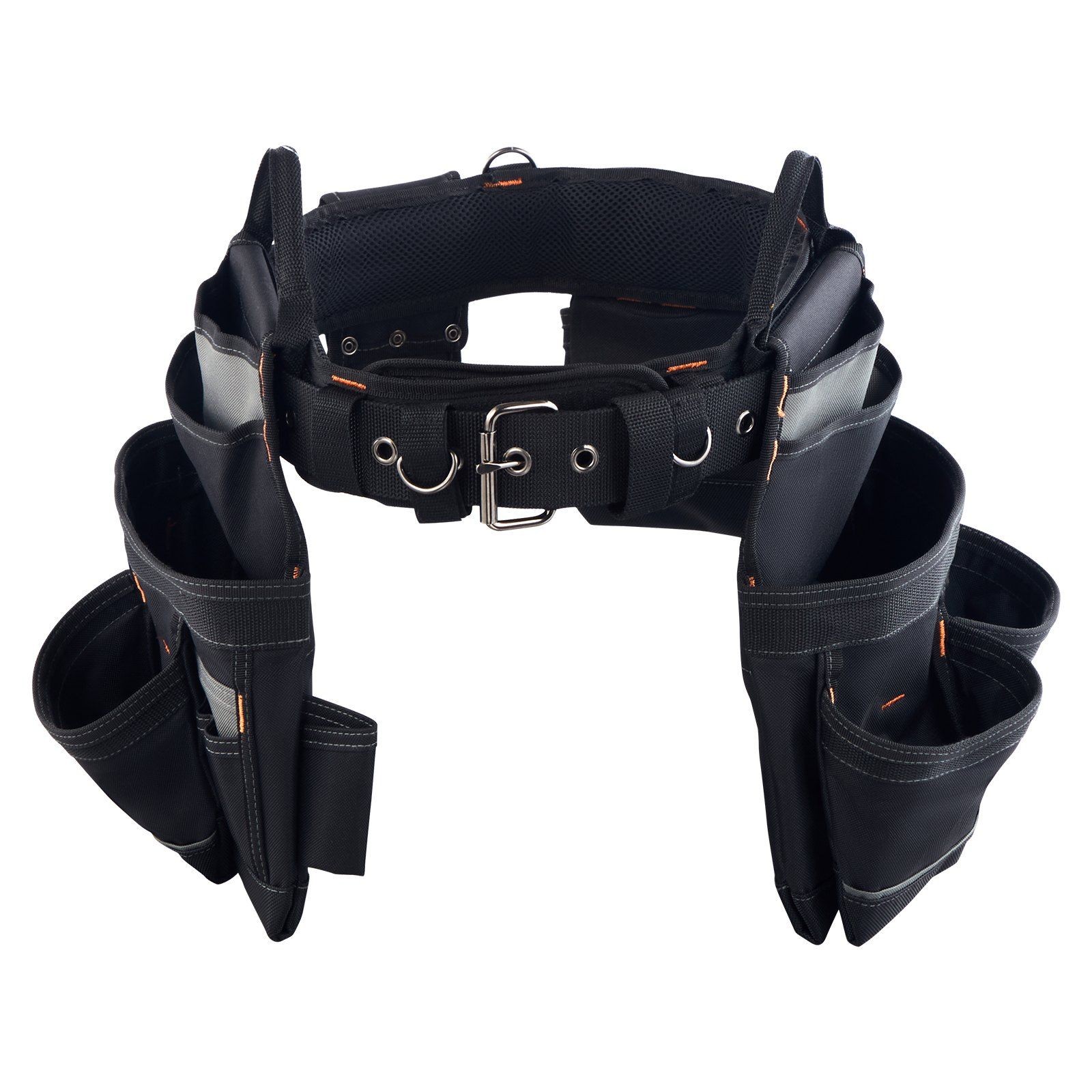 Construction-Ready 18-Pocket Harness with 600D Ripstop Build