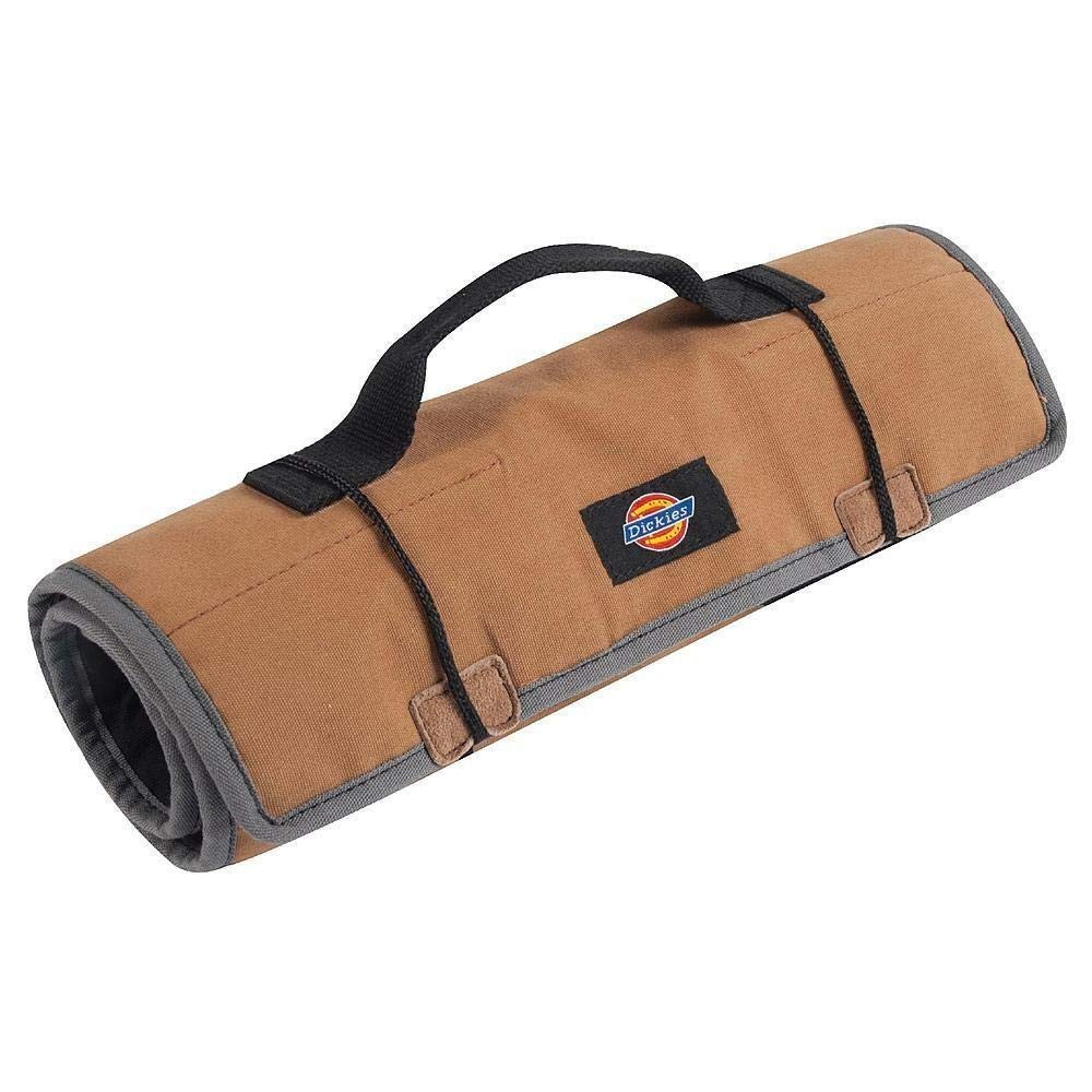 Durable Canvas Tool Organizer Roll for Mechanics – 16 Pockets, 13.5″x12.75″ Grey