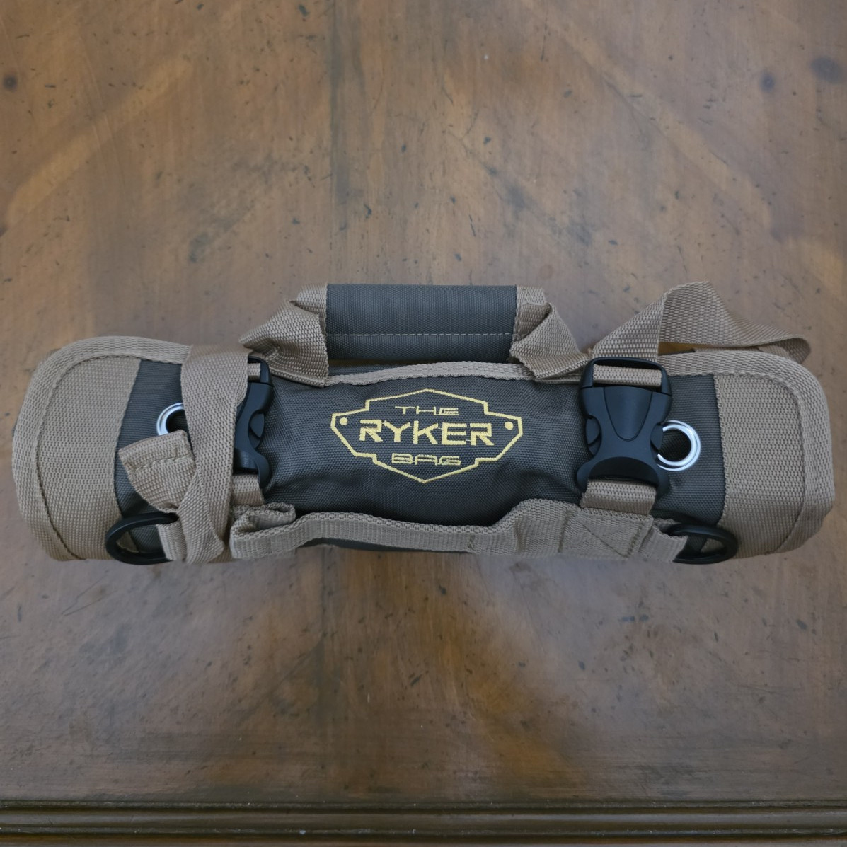 Ryker Bags The Ryker Roll Up Tool Pouch Tan/Black with Handle