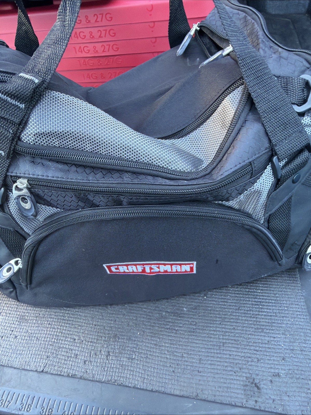 Sexy 20” Sears Craftsman Nos Duffel Bag Tote Tool Carry Gemline