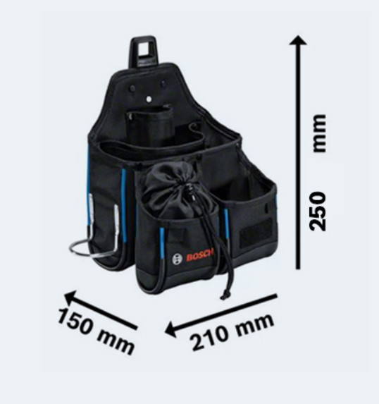 Bosch Professional 108 Pouch Tool Belt Set ProClick | Ergonomic Design