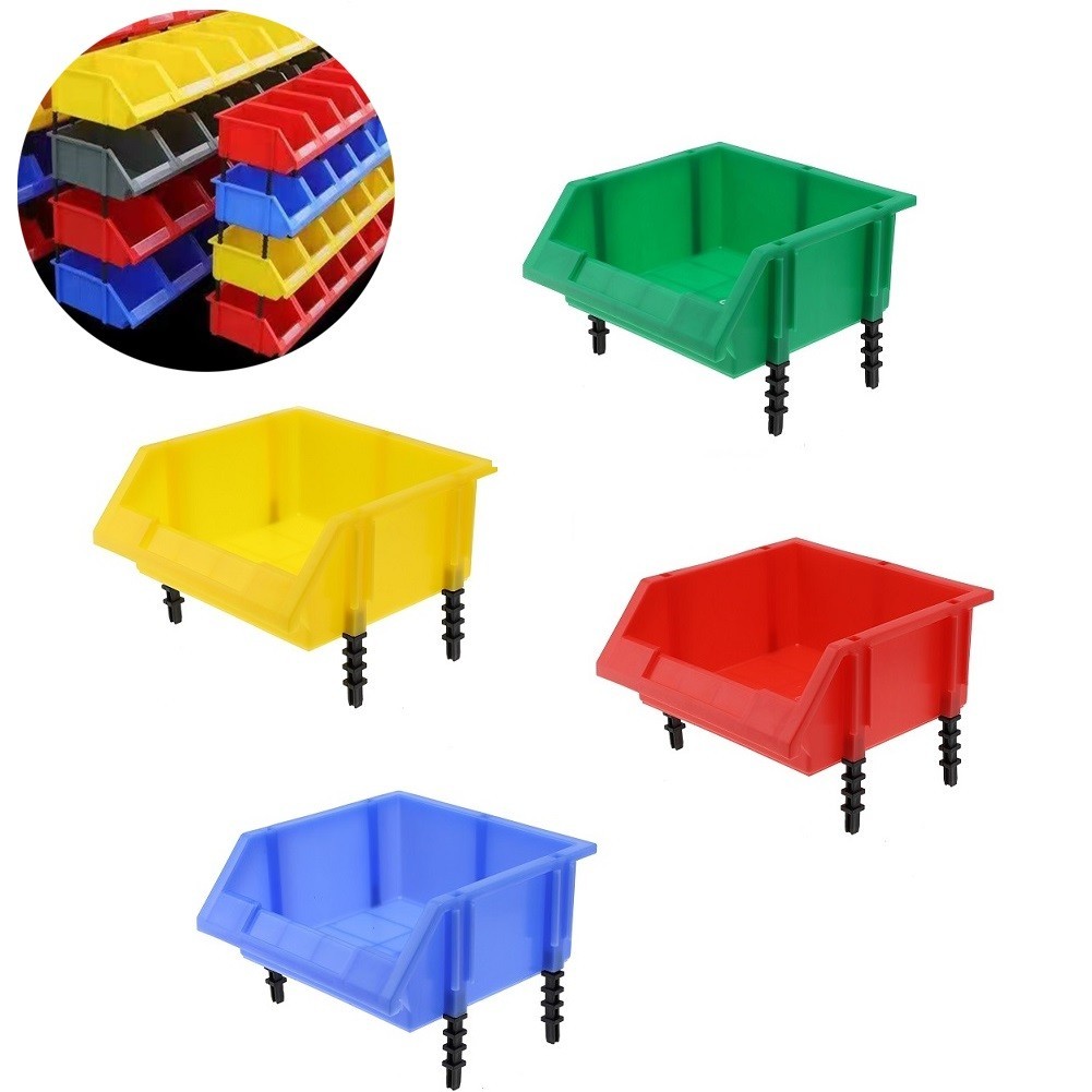 180*180*80MM Parts Box Blue/Red/Yellow/Green Practical To Use Brand New