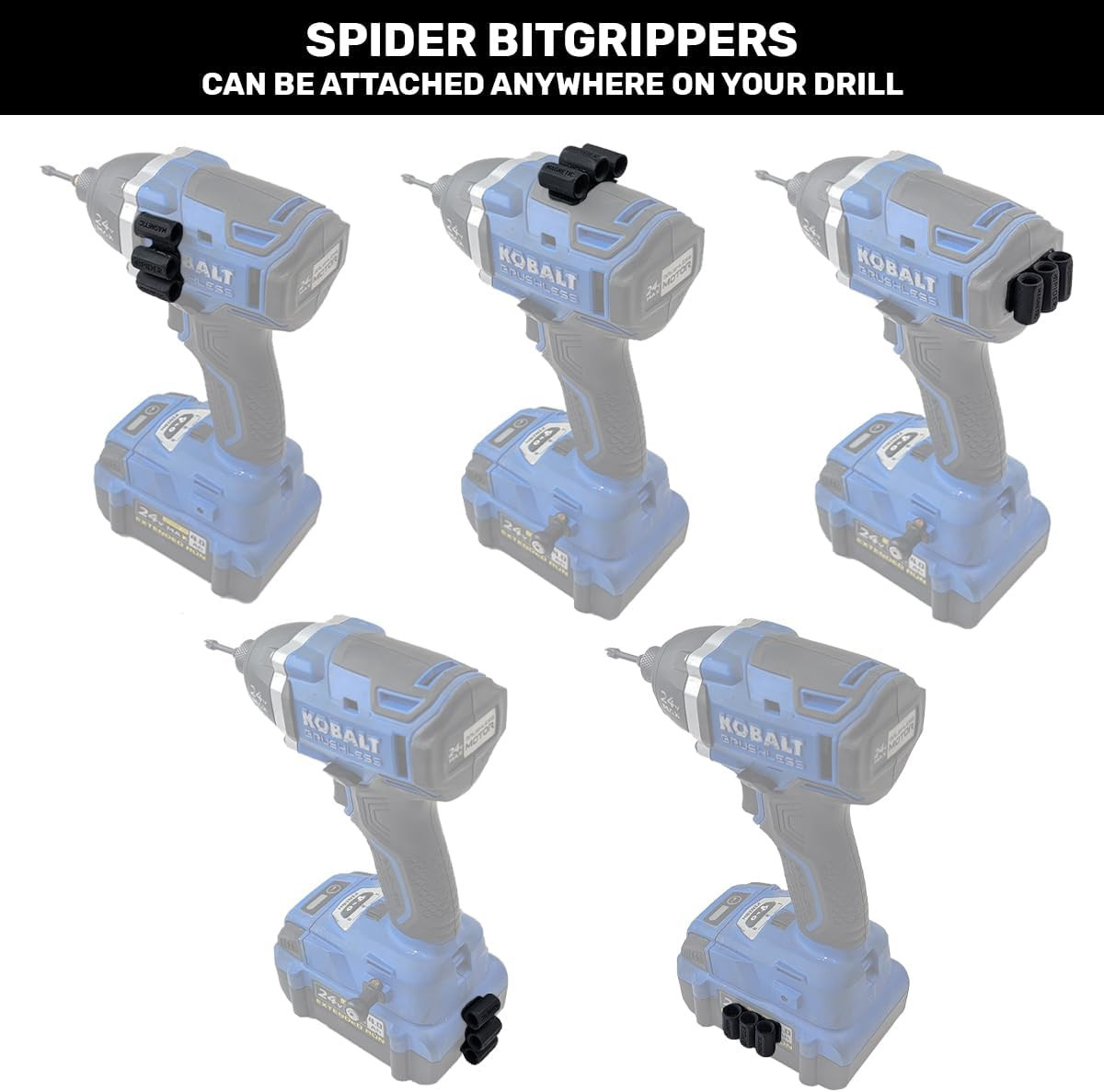 Tool Holster Bitgripper V2 (2 Pack / 4 Pack)