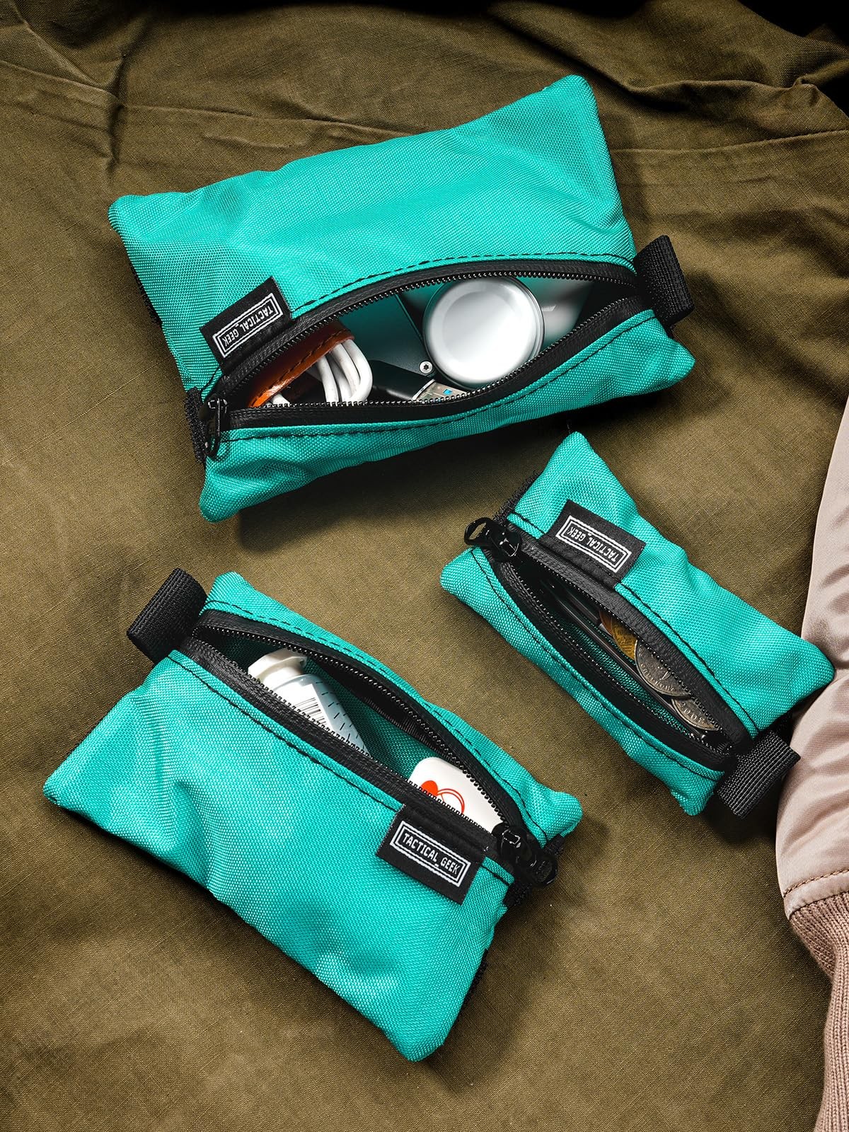 Storage A5 EDC Storage Pouch Set, Molle EDC Gadget Pouch, Multi-Functional Ut…