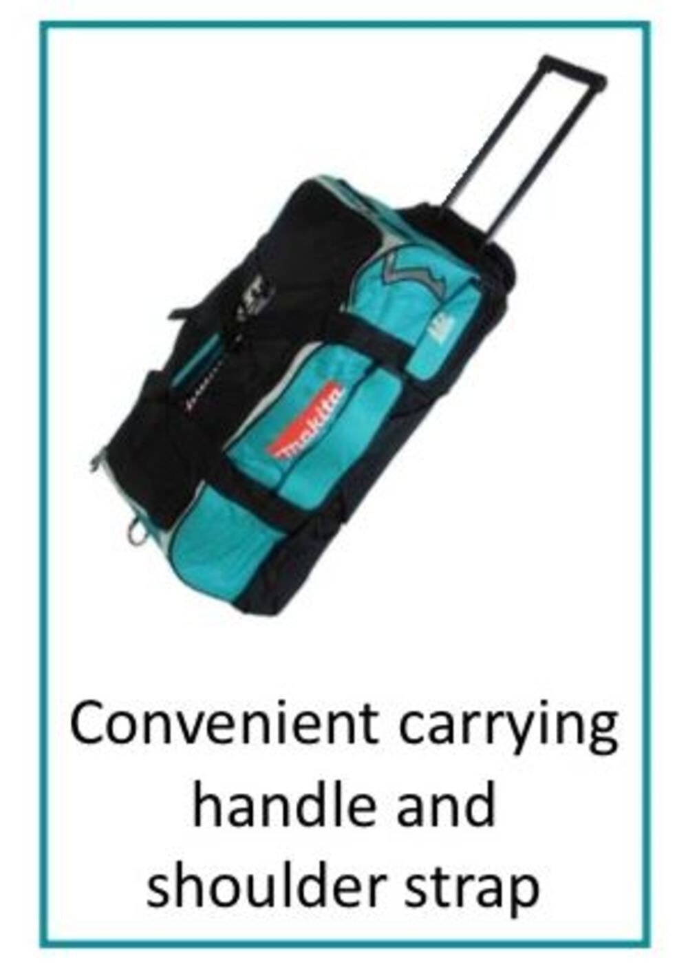 Makita Tool Bag With Wheels