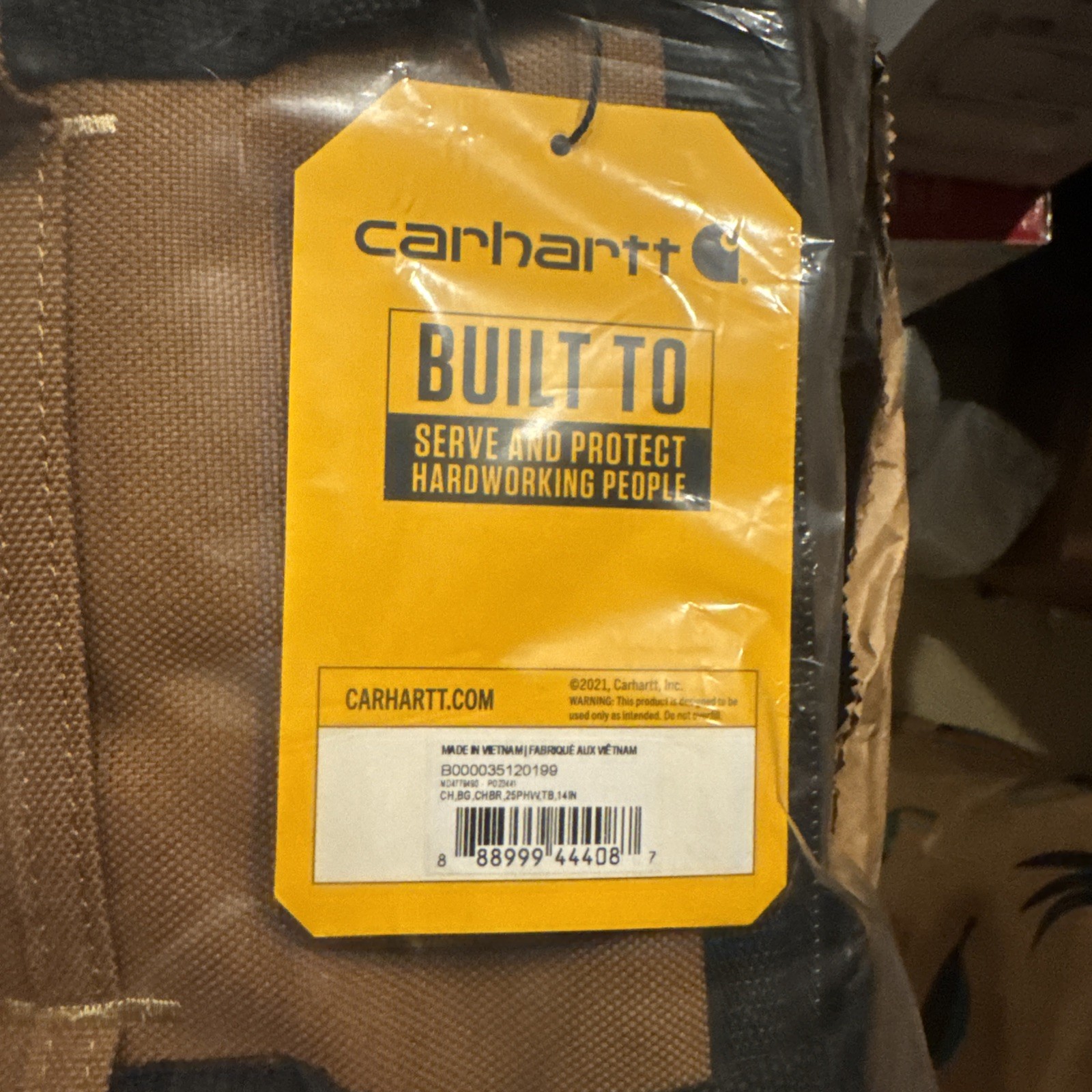 Carhartt 14 Inch Heavyweight Tool Bag with 26 Pockets, NWT