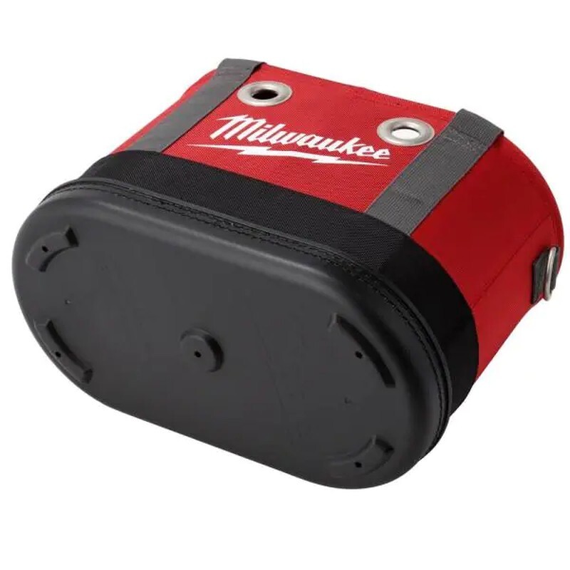 Milwaukee Oval Tool Bag Aerial Water Resistant 14.5 In.