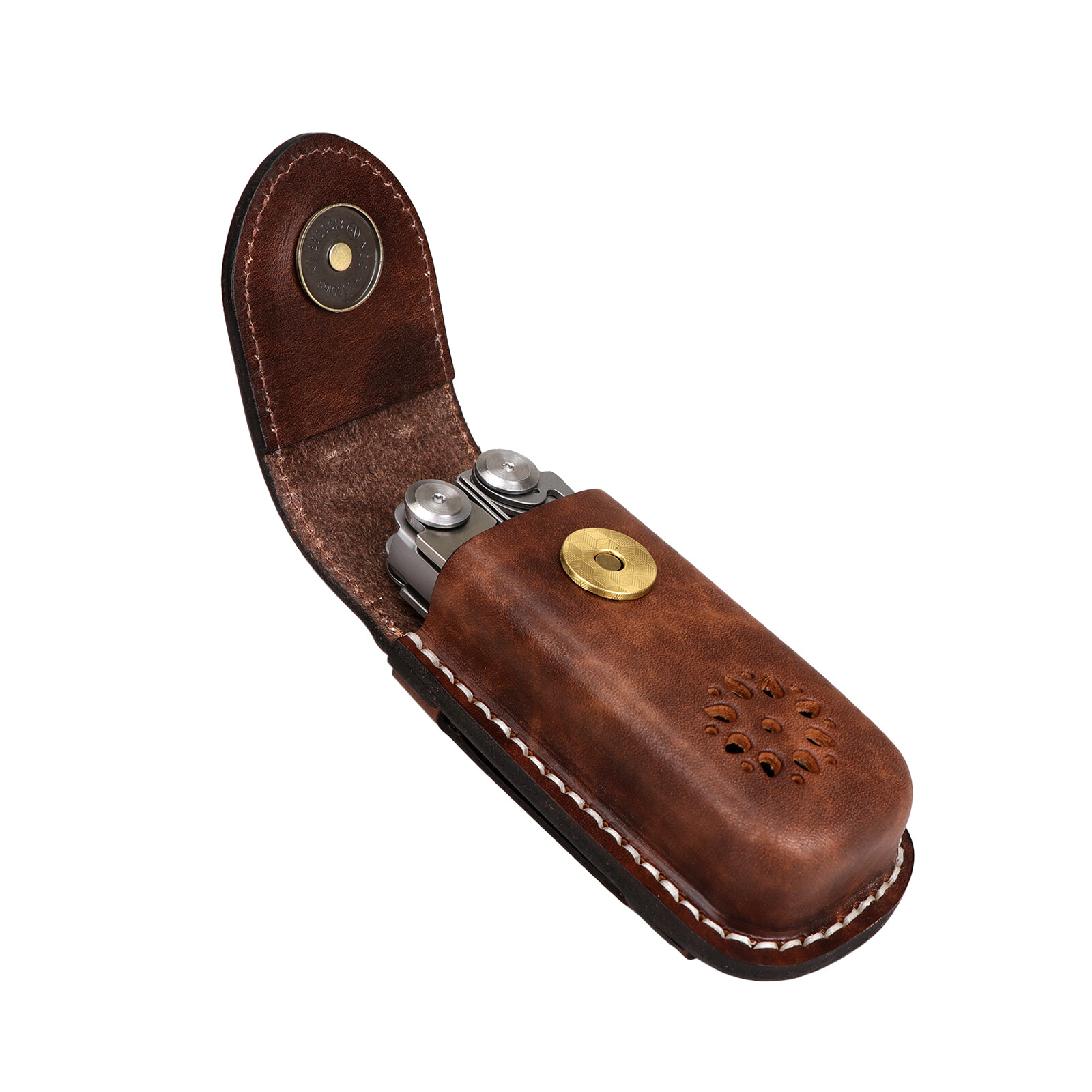 Tourbon Pocket Knife Carry Sheath Knives Storage Belt Case EDC